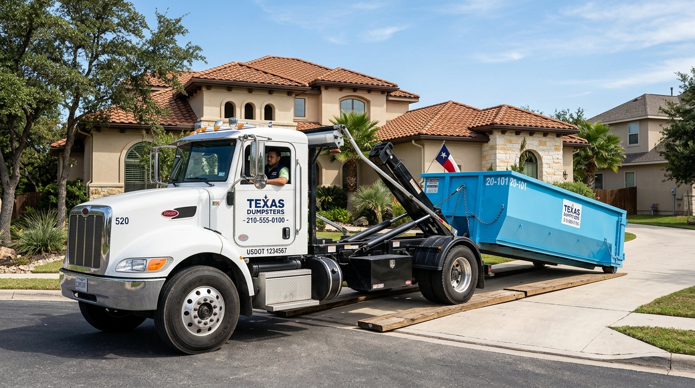 Budget Dumpster Rental driver dispatch in Greenville, NC